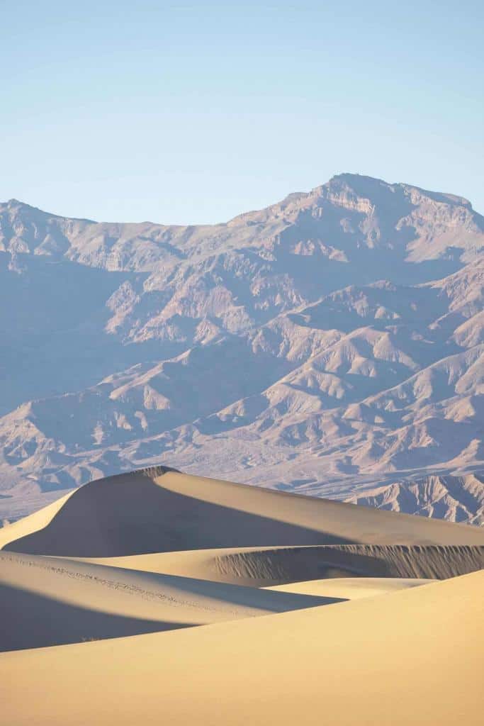 Behind the Lens: The Mesquite Flat Sand Dunes of Death Valley ...